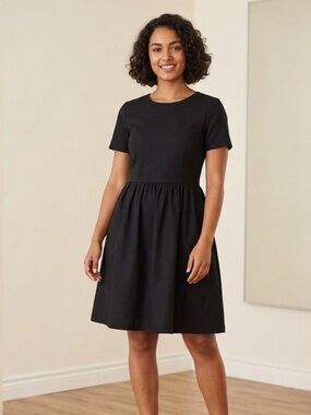 Handmade Vintage Black Dress